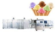 高容量3500 PCS/時間のアイスクリーム・コーン機械より少ないガスの消費