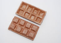 正方形のアイス クリームの関連の生産チョコレート ワッフルの円錐形のセリウムの証明