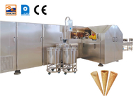 380V 13kg/時間によって転がされる砂糖の円錐形機械アイスクリーム・コーン メーカー機械