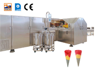自動アイスクリーム・コーンの生産ライン転がされた砂糖の円錐形機械