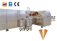自動圧延シュガー コーン生産ライン アイス クリーム産業ベーキング ワッフル コーン製造機