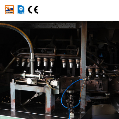 1.0HP 0.75kw ウェッファーコーン機械 PLC グルメ食品機械