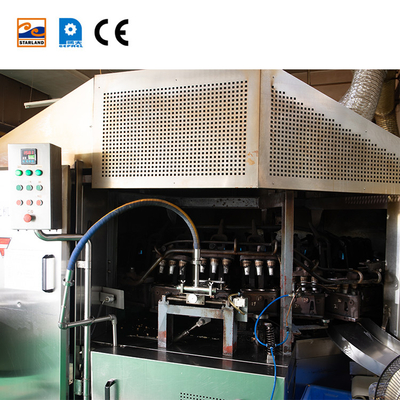 1.0HP 0.75kw ウェッファーコーン機械 PLC グルメ食品機械