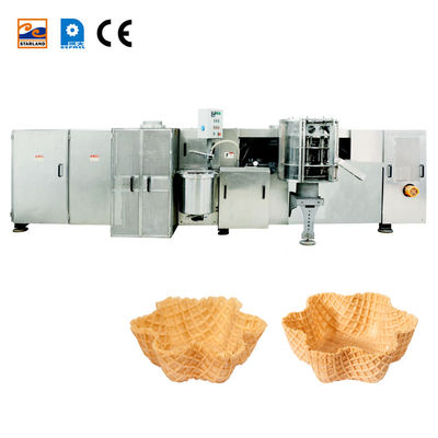 ウェッフルバスケット生産ラインであなたのビジネスを推進します ステンレス鋼のサービス後