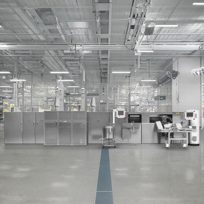 PLCガス加熱エッグロール生産ライン 1200/時間生産