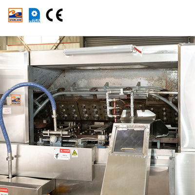 PLC Control System Tart Shell Production Line With Customisable Dimensions Stainless Steel Material