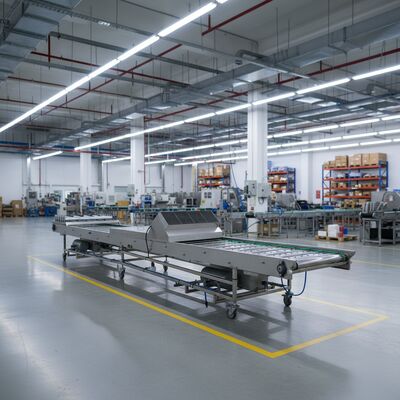 工場直販 連続ビスケット輸送に適した冷却輸送機