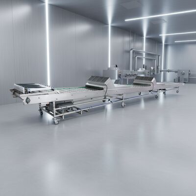 工場直販 自動マーシャリング冷却コンベア 総合付属品付き