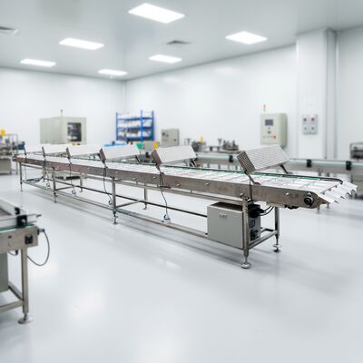 マルシャリング冷却コンベヤー 継続的な食品加工のために設計された電源