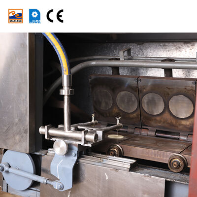 自動ワッフルバスケット機械 連続運転 大規模生産に適した