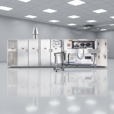 ステンレス・スティール・ウェーファー・コーン生産ライン 自動操作 ワイファー・コーン製造のためのPLC制御システム