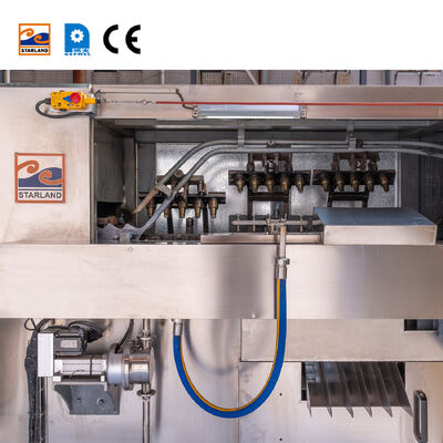 商用ウェッファーコーン生産ライン / オーダーメイドウェッファーコーンベーキングマシン