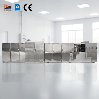 モナカ・ウェッファー製造設備は,ステンレス鋼材を用いて製造され,堅牢な構造と動作を保証する.