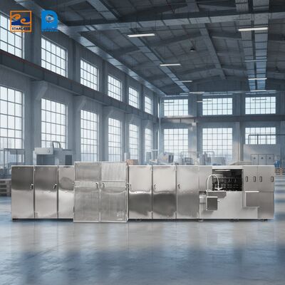 ステンレス鋼のモナカ・ウェーファー生産ライン ガスとビデオ技術サポートで 一貫した製造を提供