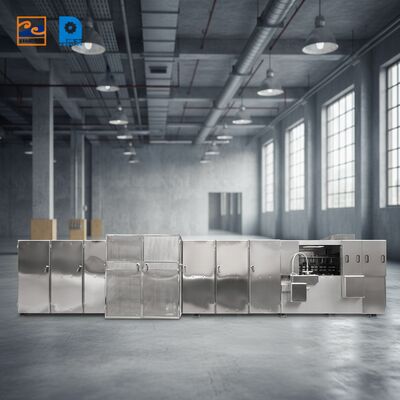 PLC制御システムを搭載したウェーハビスケット製造機、自動制御と安定した最中ウェーハ生産を提供