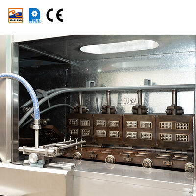 Gas Monaka Wafer Production Line Featuring Digital Display Temperature Control And Stainless Steel Texture Of Material