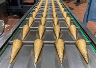 良質の砂糖の円錐形焼ける機械アイス クリームの生産の加工ライン