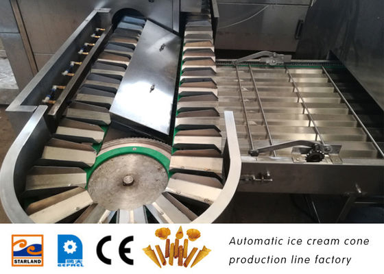 直接自動アイス クリーム コーンの生産ライン製造業者は機械を作るカスタマイズされたサイズのアイス クリーム コーンである場合もある