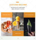 円錐形メーカーのアイスクリーム・コーン商業小型機械