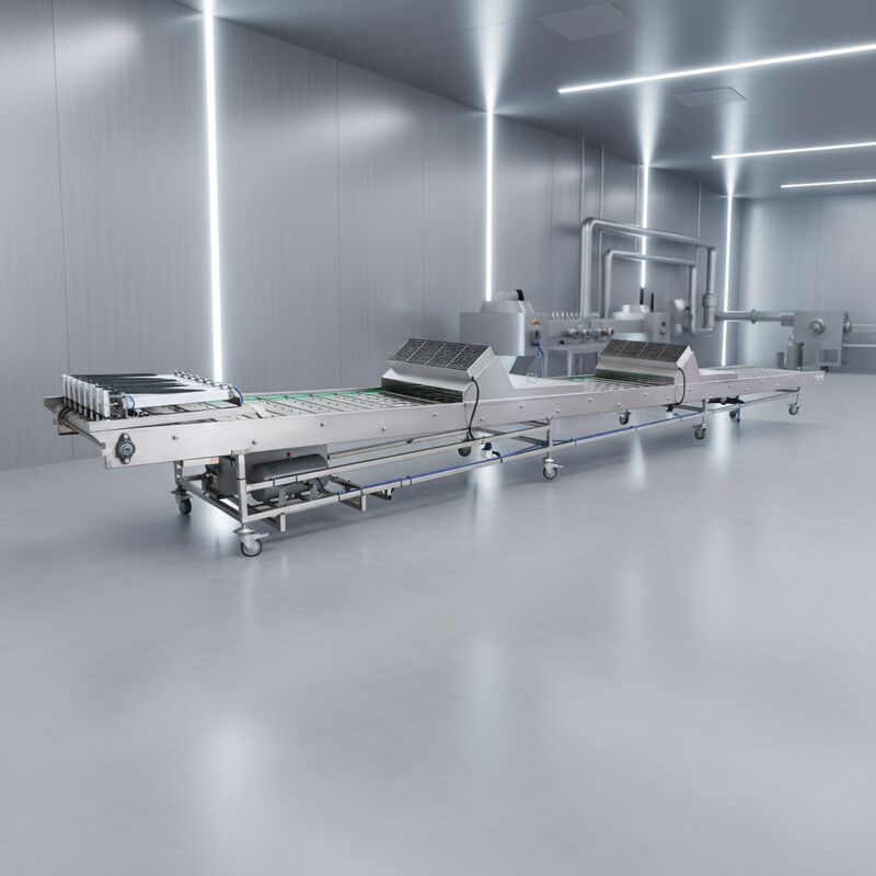 工場直販 自動マーシャリング冷却コンベア 総合付属品付き