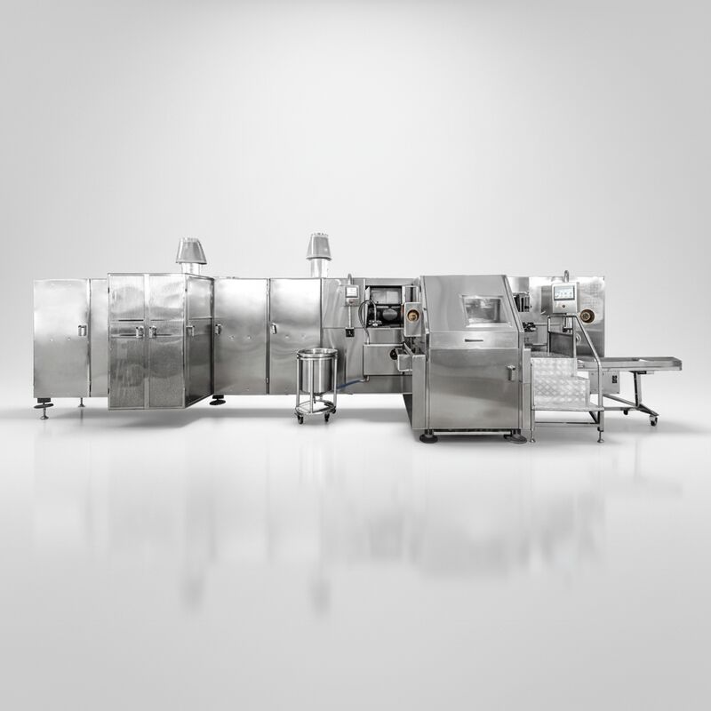 容量1800個/時の簡単な操作のワッフルコーン製造機、安定した性能と一貫したコーンを提供