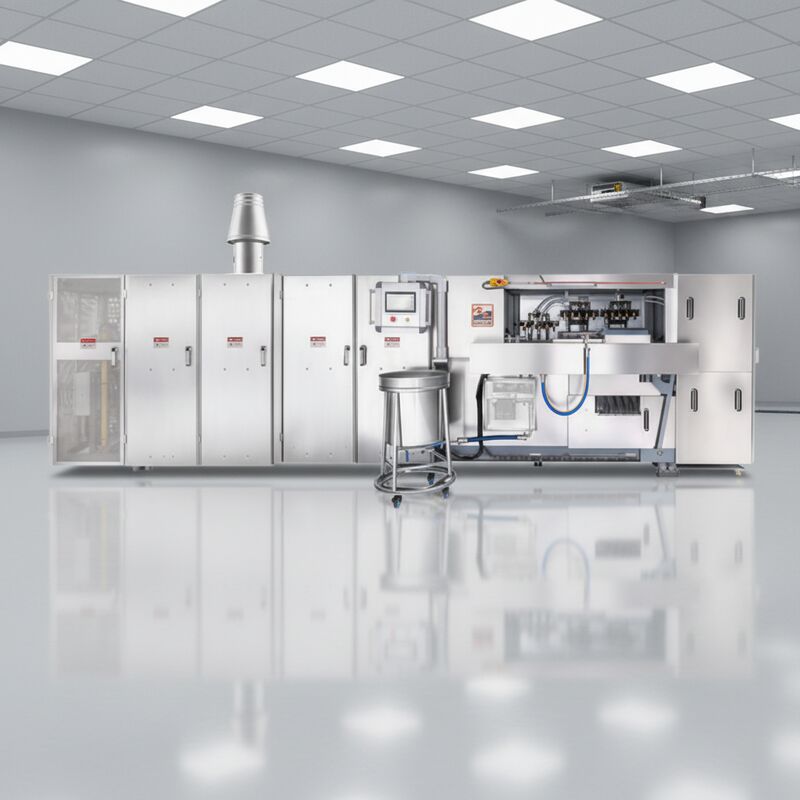 ステンレス・スティール・ウェーファー・コーン生産ライン 自動操作 ワイファー・コーン製造のためのPLC制御システム