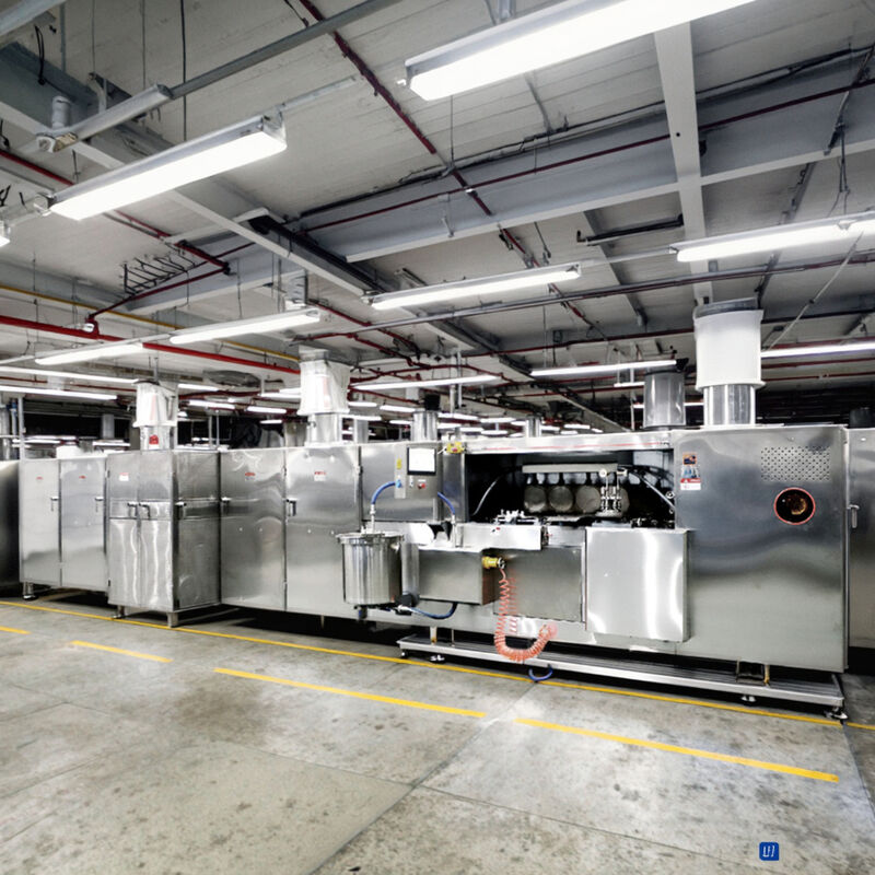 自動ウエハース ビスケットの生産ラインは連続ウエハース ビスケットの製造および包装効率のための機械をカスタマイズしました