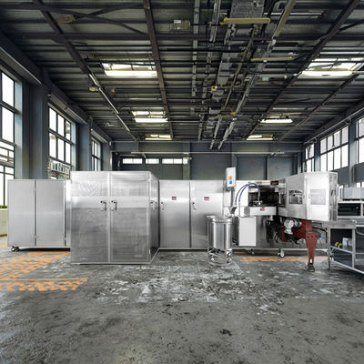 PLC制御システム 高需要市場におけるステンレス鋼のバスケットのための自動ワッフルバスケットマシン