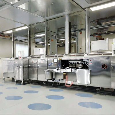 PLC制御システムウェーハビスケット生産ラインステンレス鋼オブラートウェーハ製造装置