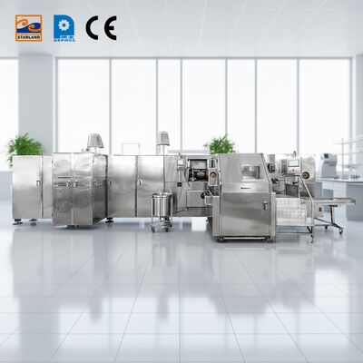 1.5KW ロール砂糖コーン生産ライン 自動化バルキッロコーン製造のための完璧なソリューション