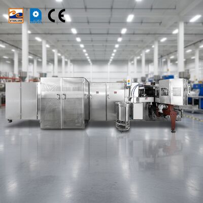 ビデオ技術サポート ワッフルバスケット生産ライン 高容量 継続的に最適化