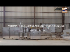 商用自動アイスクリームコーンマシン オーダーメイド